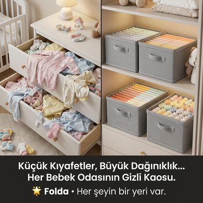 Folda Dolap İçi Düzenleyici Seti