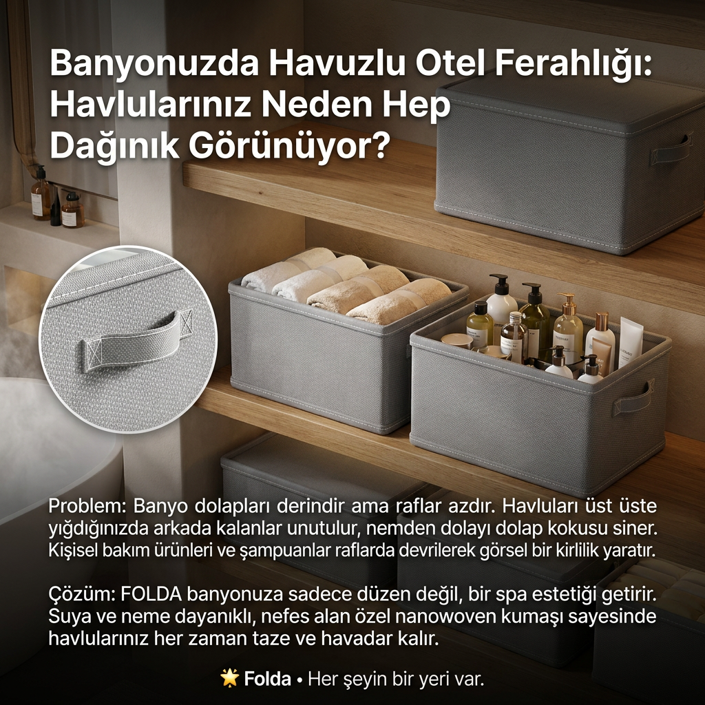 Folda Dolap İçi Düzenleyici Seti
