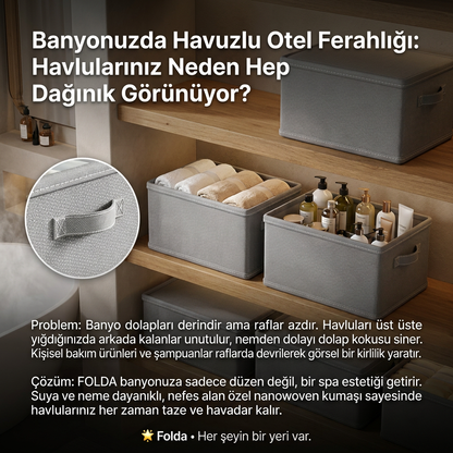 Folda Dolap İçi Düzenleyici Seti