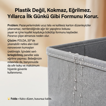 Folda Dolap İçi Düzenleyici Seti